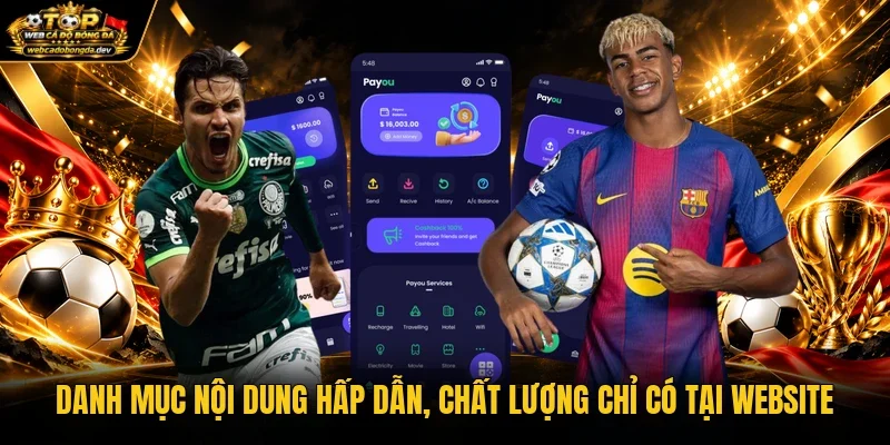 Danh mục nội dung hấp dẫn, chất lượng chỉ có tại website Danh mục nội dung hấp dẫn, chất lượng chỉ có tại website
