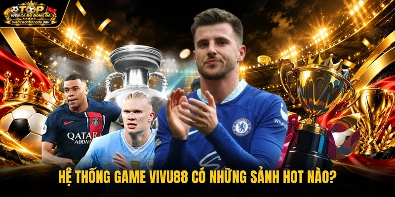 Hệ thống game Vivu88 có những sảnh hot nào? Hệ thống game Vivu88 có những sảnh hot nào?