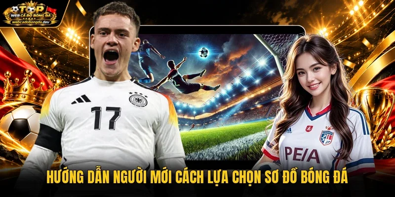 Hướng dẫn người mới cách lựa chọn sơ đồ bóng đá Hướng dẫn người mới cách lựa chọn sơ đồ bóng đá