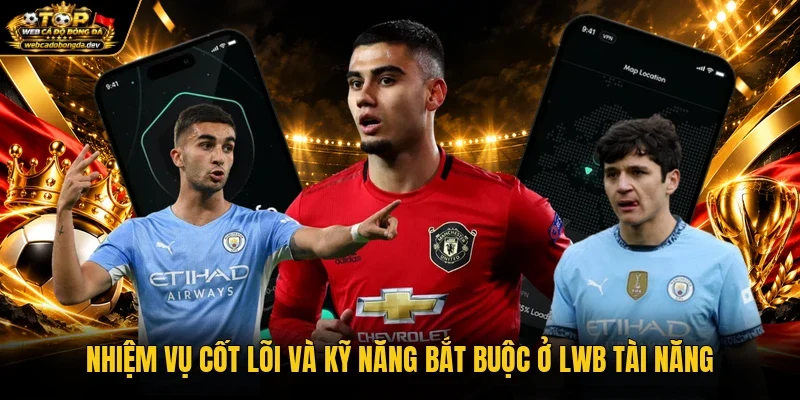 Nhiệm vụ cốt lõi và kỹ năng bắt buộc ở LWB tài năng